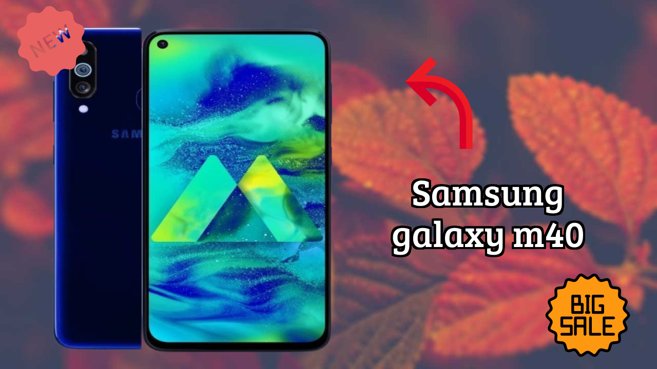 Samsung Galaxy M40 Display Size: 6.3 Inches (16 Cm) Screen Review