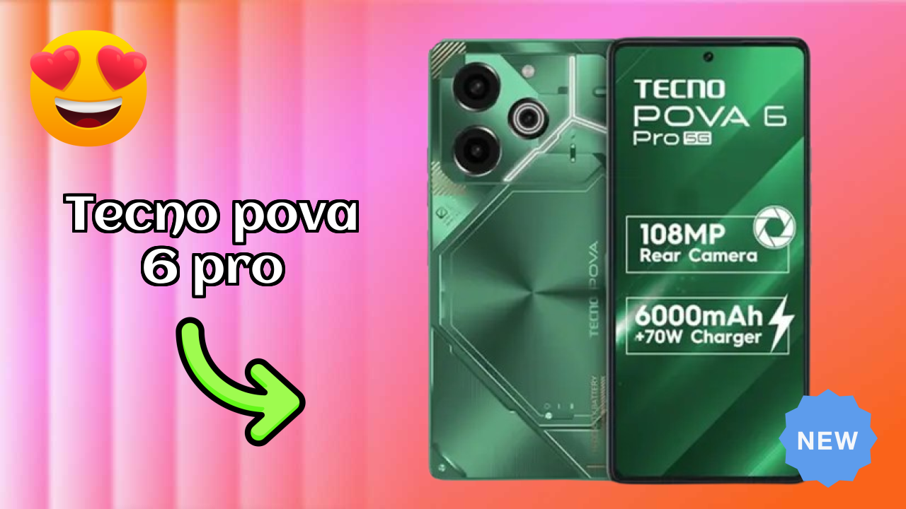 Tecno Pova 6 Pro Display Size: 6.78 Inches (17.22 Cm) Screen Review