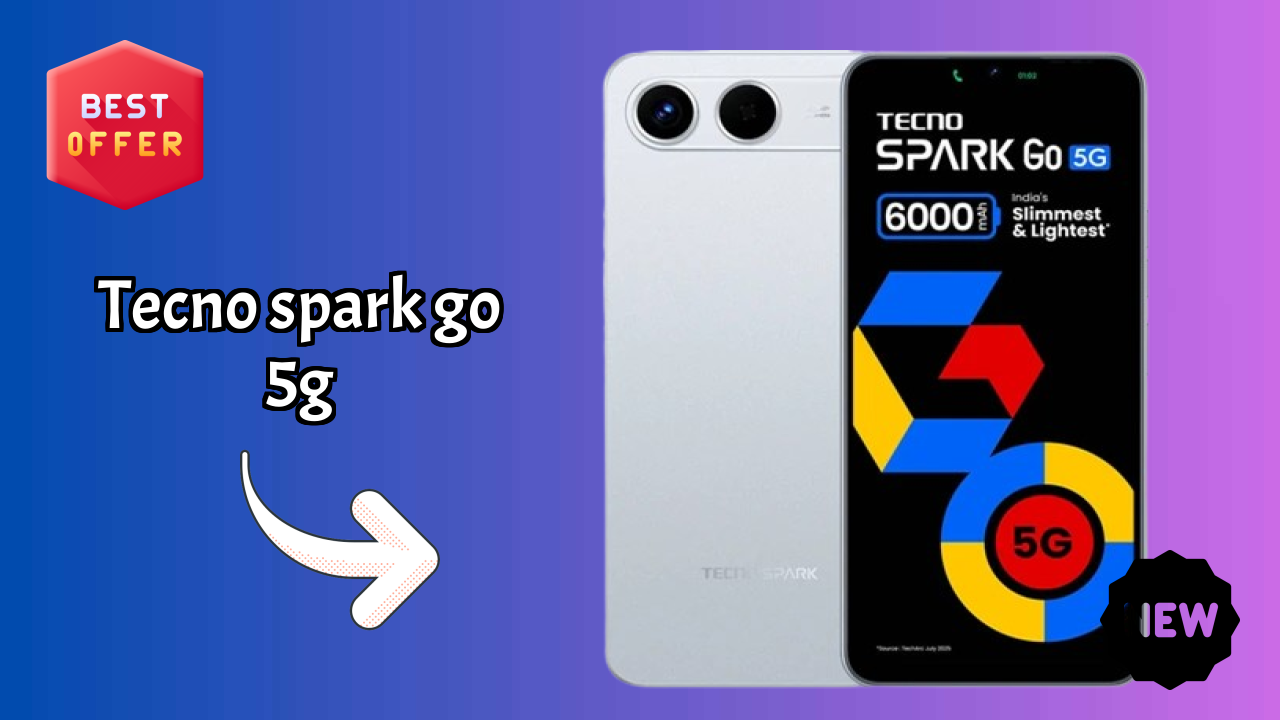 Tecno Spark Go 5G at ₹9,999 - Best Deal Available Now